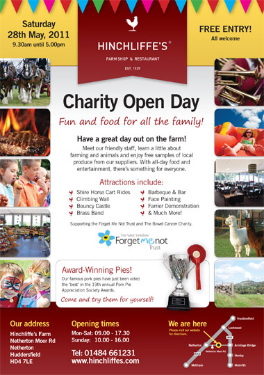 Charity Open Day - Click here to enlarge