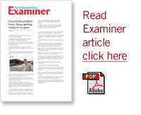 Examiner article