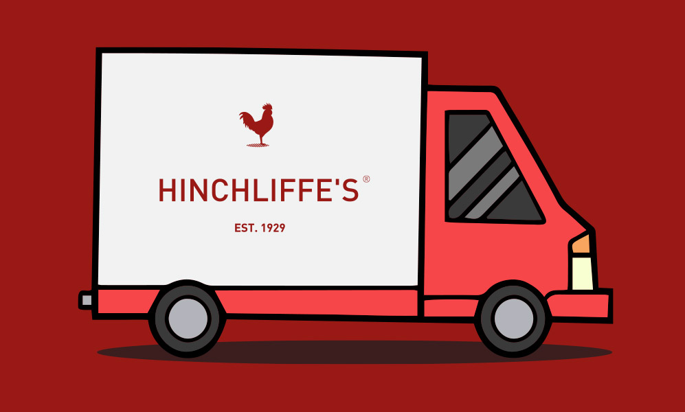 HINCHLIFFE'S FARM SHOP HOME DELIVERY SERVICE Did you know we offer local delivery to all our customers on Friday afternoons. £6 delivery fee with 5 miles of our Farm Shop.