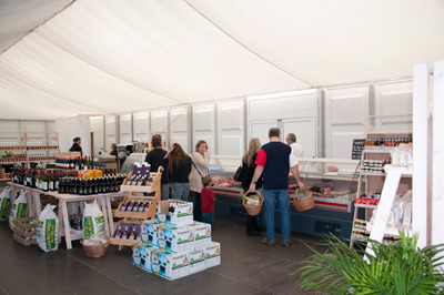 Hinchliffe's fresh veg for sale